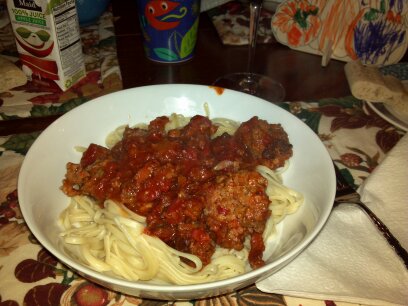 Spaghetti and Meat Balls